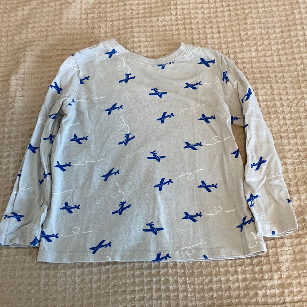 Old Navy Airplane L/S Tee
